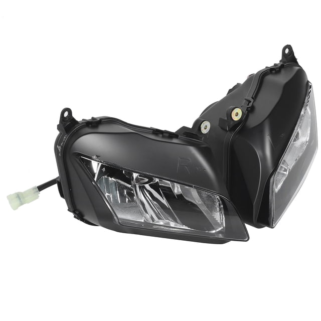 Conjunto de faros delanteros de motocicleta, par Conjunto de faros delanteros de motocicleta Cubierta de faro de motocicleta Carcasa de faro optimizada para la excelencia