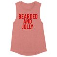 thumbnail image 1 of Bearded and Jolly Women's Muscle Tank Large Desert Pink, 1 of 5