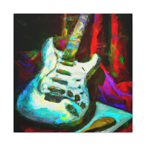 Fender and Expressionism - Canvas