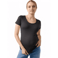thumbnail image 6 of Ingrid & Isabel For Every Belly Women's Maternity Short Sleeve Fitted Scoop Tee, Sizes S-XXL, 6 of 10