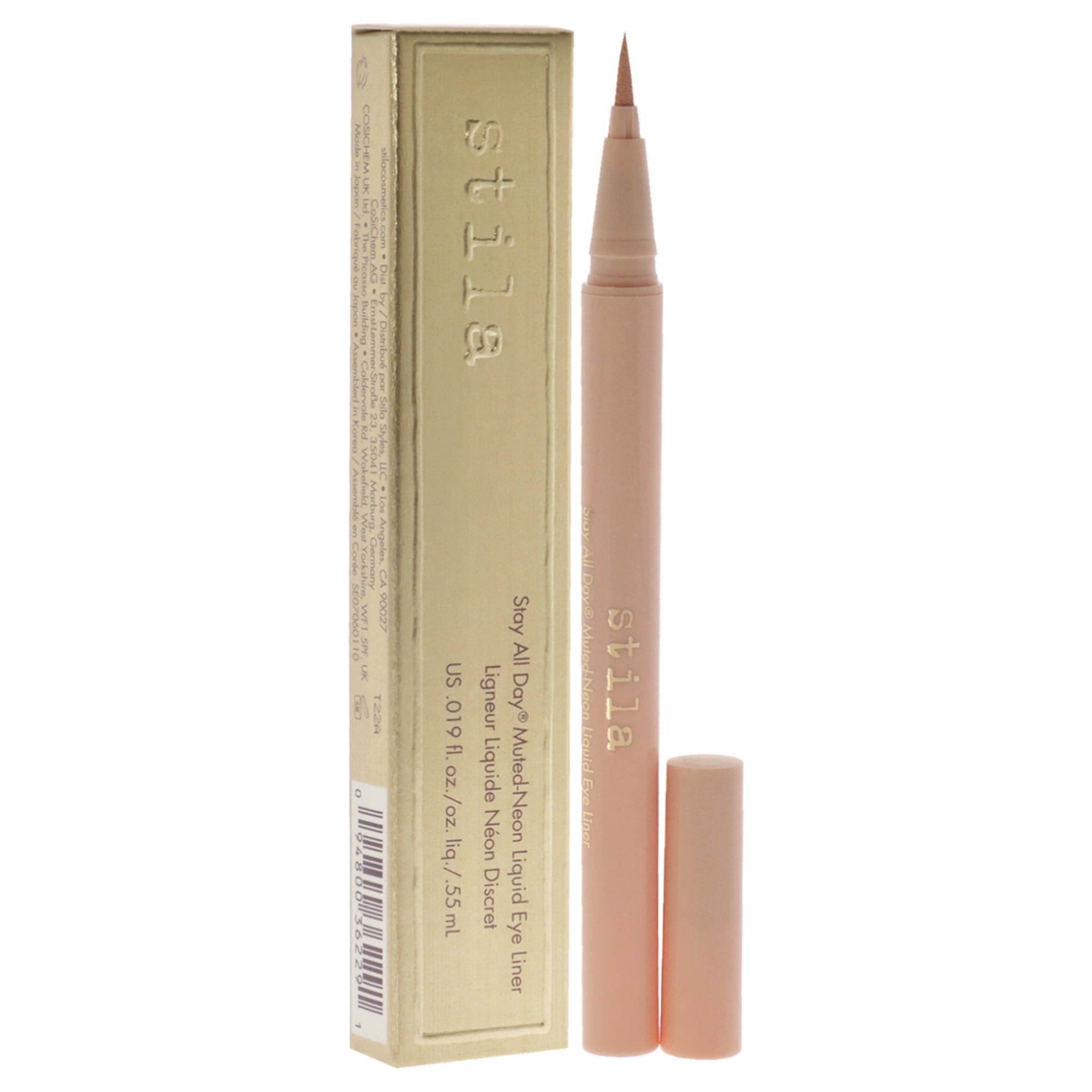 Stila Stay All Day Muted-Neon Liquid Eye Liner - Peach Party , 0.019 oz Eyeliner