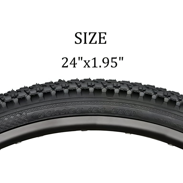 MOHEGIA Bike Tire 24x1.95 inch Folding Bicycle Tires for Mountain Bikes