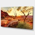 thumbnail image 2 of Colorful Fall American Prairie - Oversized Landscape Canvas Art, 2 of 3