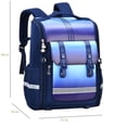 thumbnail image 2 of Fgnfyis Backpack for Kids Lightweight Ergonomic British Style High Capacity Back Padding Daypack Suitable Primary Students School Backpack Pink, 2 of 3