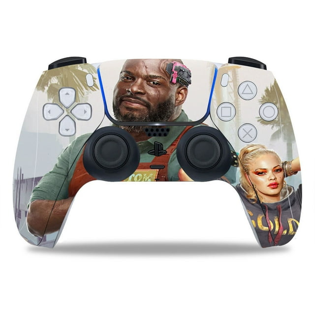 PS5 Decal Skin Sticker For PlayStation 5 Gamepad Controller Joystick Gameing Accessories Protective Anti-slip dust Stickers M-A72