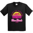 thumbnail image 3 of Inktastic Summer Enjoy the Sunshine Vero Beach Florida in Pink Youth T-Shirt, 3 of 5