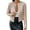 Rose Gold, variant on Lixiuxyad Women Trendy Jacket Color Block Sequin Short Jacket With Standing Collar For Women Casual Versatile Fashion Top Gold
