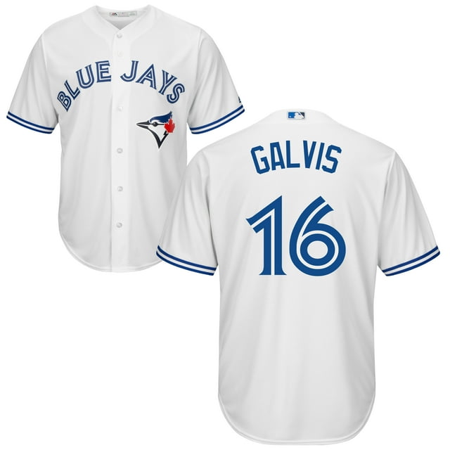 Men's Freddy Galvis Toronto Blue Jays MLB Cool Base Replica Home Jersey