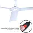 thumbnail image 6 of WINDLAND 12V Mini Ceiling Fan 5.5x2.1mm 20W for Outdoor Camping Tent Fan Easy Operation, 6 of 7