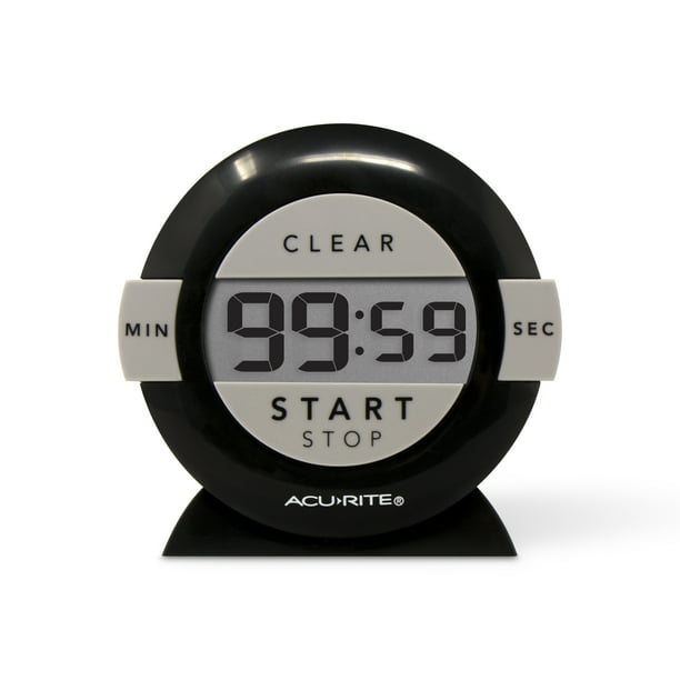 AcuRite Black Digital Timer