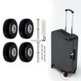 thumbnail image 6 of 4x Travel Luggage Wheels Smooth Mute for Trolley Hardshell Luggage Suitcase 4.5cmx1.8cm, 6 of 8