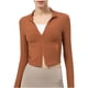thumbnail image 2 of Chaquetas y abrigos casuales con capucha de manga larga para mujer, traje de entrenamiento de manga larga, cuello alto, doble bolsillo, abrigo de yoga, cremallera de doble cabeza, abrigo deportivo par, 2 of 8