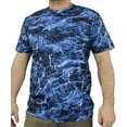thumbnail image 2 of Paramount Outdoors EAG Elite Men's Short Sleeve Mossy Oak Elements Quick Dry Performance Blue Martin Fishing Tee Shirt, 2 of 4