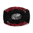 thumbnail image 2 of Jeiento American Honoring Firefighter Flags Winch Cover Waterproof Badlands Winch Cover Breathable Winch Protection Cover Dust-Proof UV-Resistant Winch Accessories for Most Winches, 2 of 7