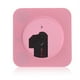 thumbnail image 4 of Reproductor de CD MP3 con control remoto Bluetooth portátil para montaje en pared, radio FM con enchufe estadounidense (rosa), 4 of 9