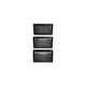 thumbnail image 4 of Revistero de Pared Nextep Malla Metálica | Pack con 3 Piezas | Color Negro, 4 of 4