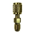 thumbnail image 2 of Adaptador de latón para R32 R454B de 1/4" macho, confiable, premium, profesional, portátil, fácil instalación, durabilidad, reemplazo de, 2 of 8