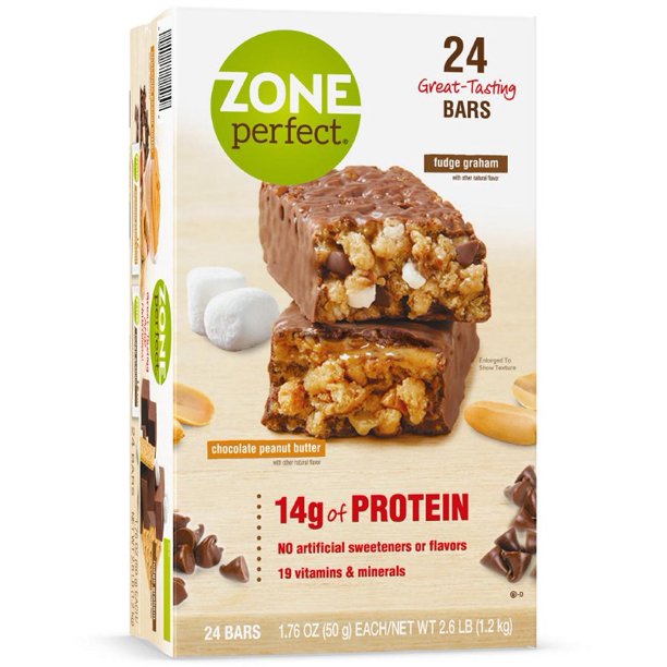ZonePerfect® Chocolate Peanut Butter/Fudge Graham Nutrition Bars 241.