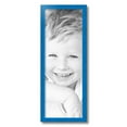 thumbnail image 2 of ArtToFrames 9" x 25" Bright Blue Picture Frame, 9x25 inch Blue Wood Poster Frame (WOM-4751), 2 of 8