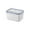A, variant on Fridge Food Storage Container with Lids Plastic Fresh Produce Saver Vegetable Fruit Meat Storage Organization Kitchen Refrigerator Organizers Bins