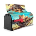thumbnail image 4 of PHELIKA Beach Sleeping Cat 01 Magnetic Mailbox Covers Standard Size 21"H x 18"W, 4 of 8