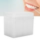 thumbnail image 5 of Caja De 1100 Uds., Palillo De Dientes De Limpieza De Dientes De Doble Cabezal, Palillo De Hilo Para El Cuidado Bucal Para La Mayoría De Las Personas, Amarillo, 5 of 7