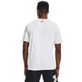 thumbnail image 2 of Under Armour Mens Sportstyle Left Chest Short Sleeve T-shirt Academy Blue 408/Black 3X-Large Tall, 2 of 4