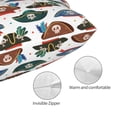 thumbnail image 3 of KLL Pirate Hats Pillow Covers Envelope Closure,Super Soft and Cozy Fuzzy Fleece Pillow Case Cover 20"x30", 3 of 5