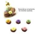 thumbnail image 4 of Gwong Juguete 6pcs Food Play Scene Miniatura Cookies Modelo Juguete Casa de Muñecas Accesorios DIY Artesanía Gwong 30007506, 4 of 7