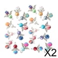 thumbnail image 1 of 2x20x Dijes De Alas De ángel, Dijes De Hadas Coloridos Para Hacer Joyas Y Pendientes, 1 of 8