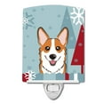 thumbnail image 1 of Carolines Treasures BB1750CNL Winter Holiday Red Corgi Ceramic Night Light, 1 of 1