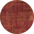 thumbnail image 1 of Ahgly Company Indoor Round Persian Orange Bohemian Area Rugs, 8' Round, 1 of 1