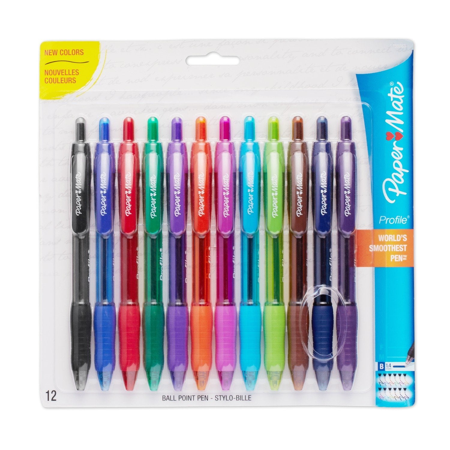 pack of colored pens