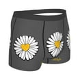 thumbnail image 3 of Kll Keep Life Simple Daisy Flower Men'S Cotton Boxer Briefs Underwear-Xx-Large, 3 of 9