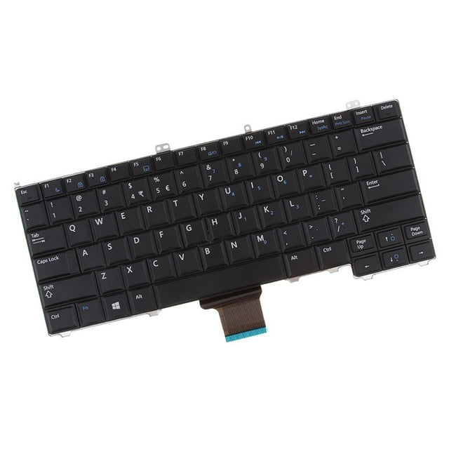 Teclado ABS CUTICAT para computadora portátil Latitude 12 7000 E7240
