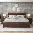 thumbnail image 3 of Standard Baja Solid Wood Bed - King Size - Walnut Finish, 3 of 8