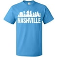 thumbnail image 3 of Inktastic Nashville Skyline Grunge T-Shirt, 3 of 5