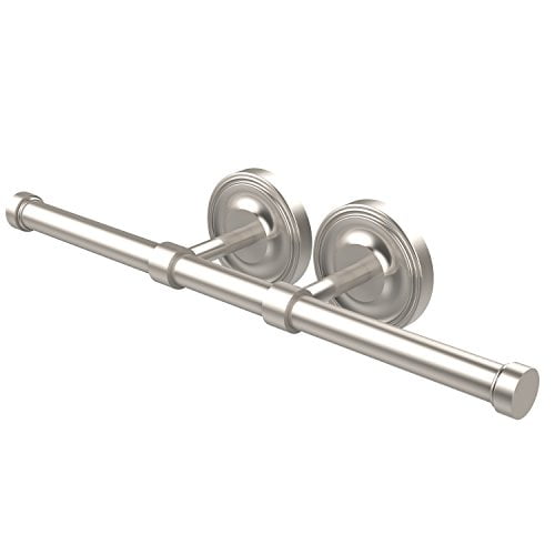 Allied Brass PR-24-2-SN Collection Prestige Regal Porte-Papier Toilette Double Rouleau Nickel Satiné
