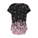 thumbnail image 5 of Fiudx Camisas de Mujer Top Informal de Primavera y Verano de Manga Corta con Cuello En V para Mujer, 5 of 5