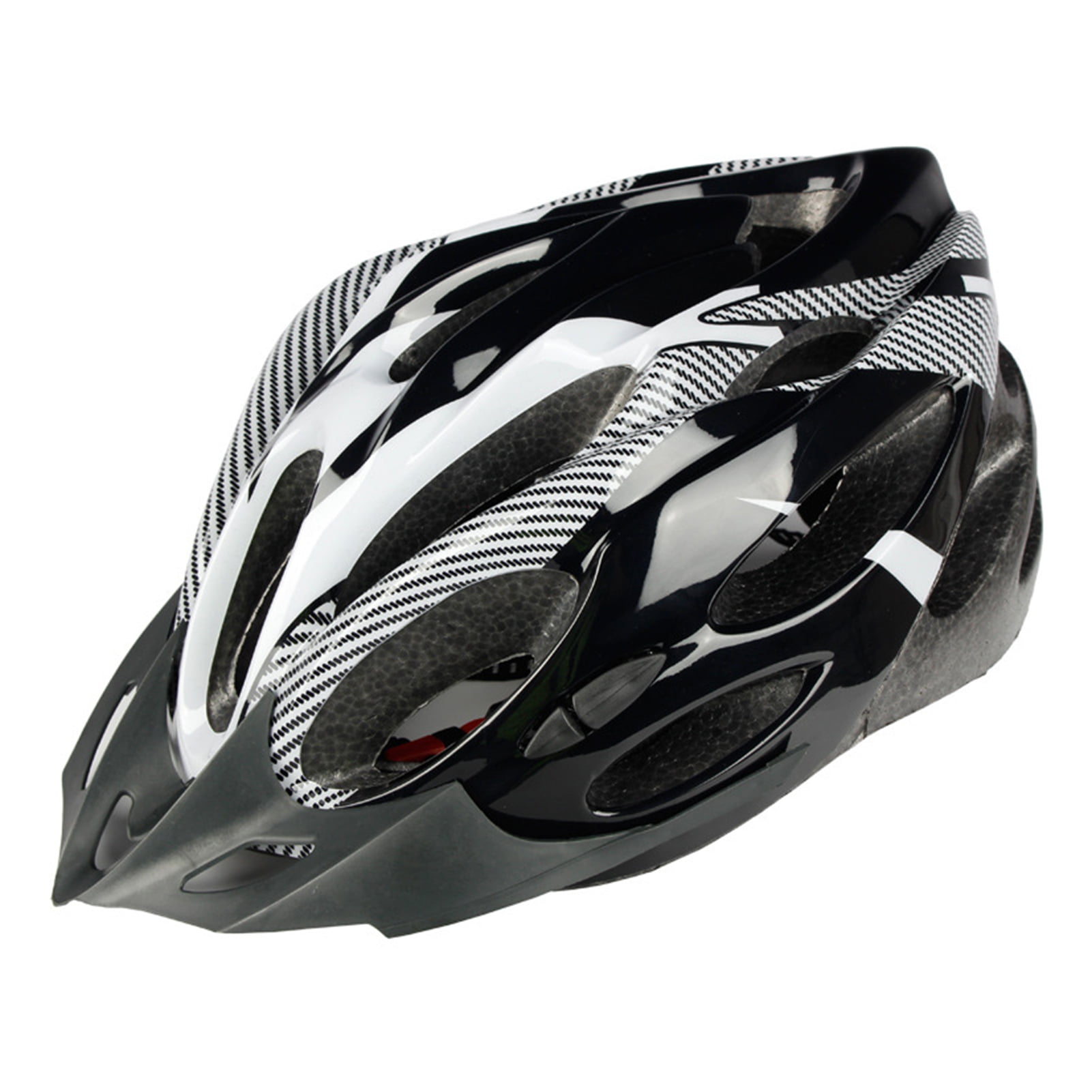 Opvise Fashion Carbon Fiber Shockproof Adjustable Mountain Bike Bicycle Cycling Helmet