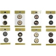 thumbnail image 3 of Belagio Enterprises - 2pcs Colorfast Resin Buttons (6 Cards Per Order) | BPP-B4 Brown, 3 of 6
