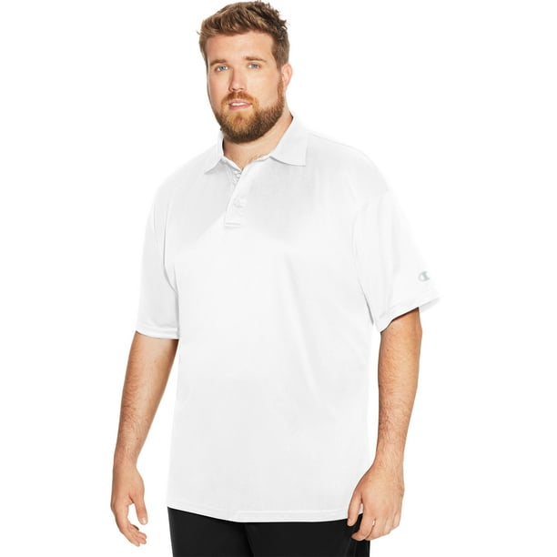 Champion Champion Men's Athletics Vapor Big & Tall ShortSleeve Polo White XLT