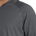 thumbnail image 5 of Men's Long Sleeve Shirts UV UPF 50+ Sun Protection Quick Dry Shirt Rash Guard Mesh Fishing Athletic T-Shirts Dark Gray L, 5 of 8