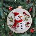 thumbnail image 5 of Embroidery Kit for Beginners Beginner Embroidery Flower Kit Beginner Hand Embroidery 0 Base Diy Hand Embroidery Material Pack Christmas Embroidery Kits, 5 of 5