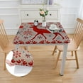 thumbnail image 2 of HAOXIT Christmas , Christmas Table Cloth Rectangular For , Christmas For Rectangle Tables 46*46, 2 of 7