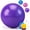Purple, variant on Yoga Ball Adult Fitness Massage Ball Anti Burst Exercise Stability Ball for Core, Training Physical Therapy Home Gym Workout Balance Activity Equipment
