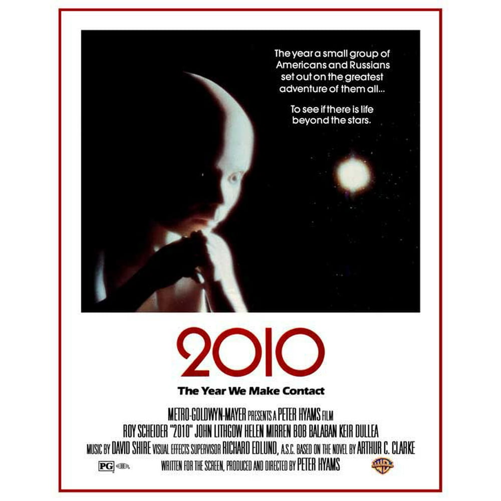 2010 The Year We Make Contact movie POSTER (Style C) (11" x 17") (1984)