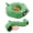 Flower, variant on Cat Tunnel With Bed For Indoor Cats Play Donut Washable Soft Plush Mat Round Tube Toys Cute Kittens Puppies Rabbits And Ferrets Green
