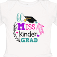 thumbnail image 4 of Inktastic Lil Miss Kinder Grad with Arrows Girls Long Sleeve Baby Bodysuit, 4 of 5