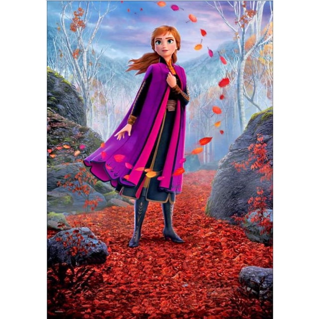 5D bricolaje completo taladro diamante pintura Frozen 2 bordado mosaico Kit dormitorio decoración Hugtrwg Para estrenar